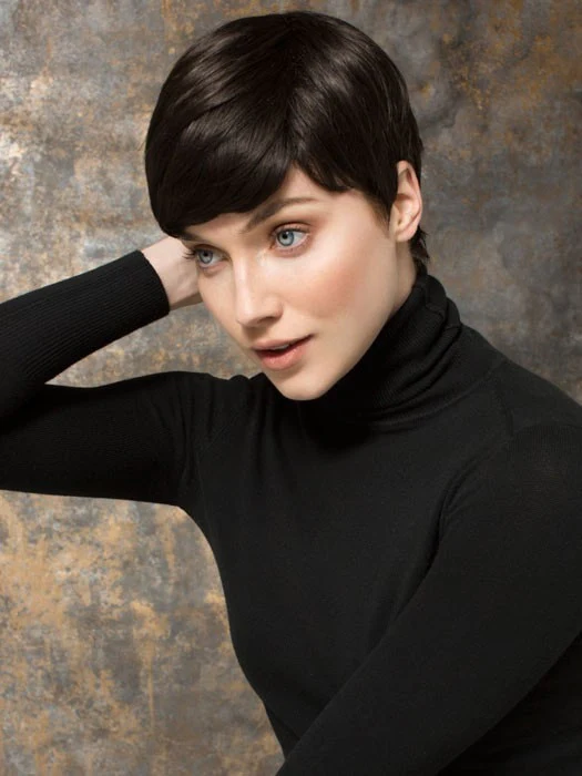 Space | Short Synthetic Wig (Mono Crown) | DISCONTINUED - Image 14