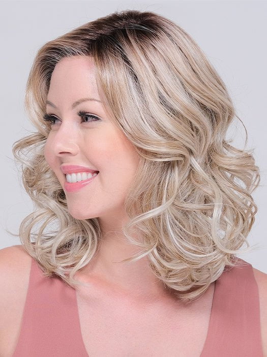 Summer Peach | Synthetic Lace Front Wig (Mono Part) | DISCONTINUED - Image 4