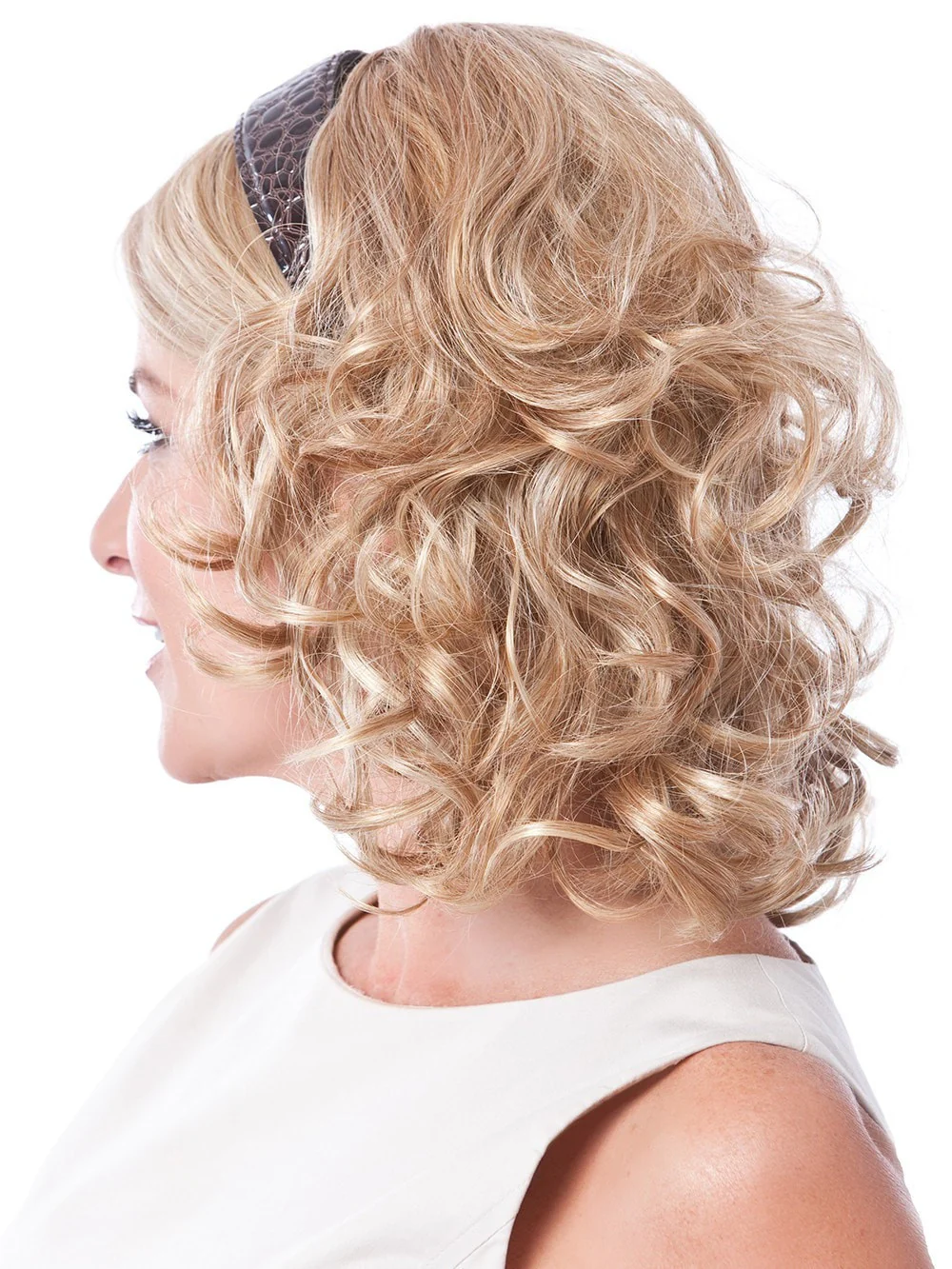 Toni Headband Fall Curls | Synthetic Headband | DISCONTINUED - Image 2