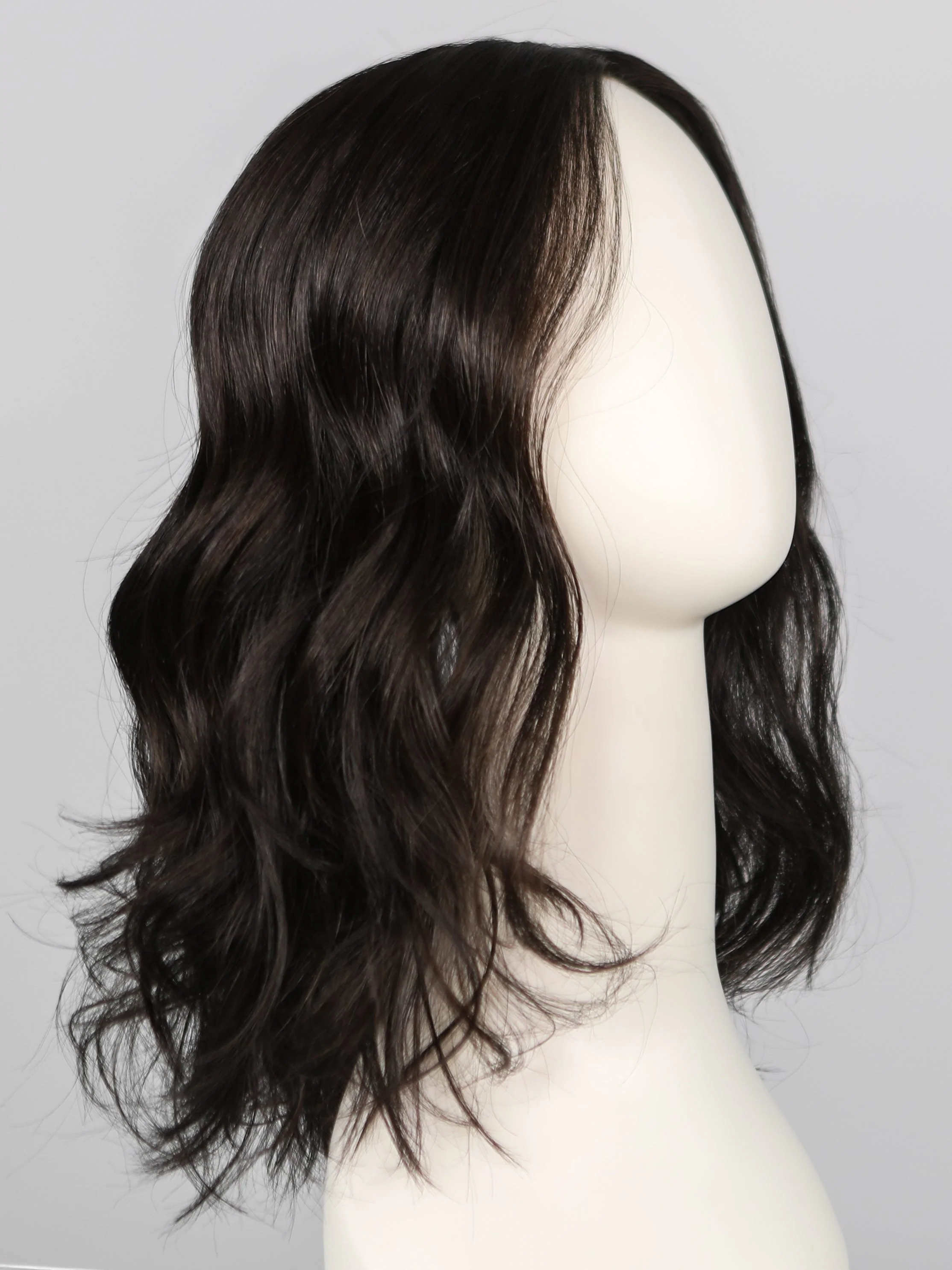 Top Billing 14" Wavy | Synthetic Lace Front Hair Topper (Mono Top) - Image 7