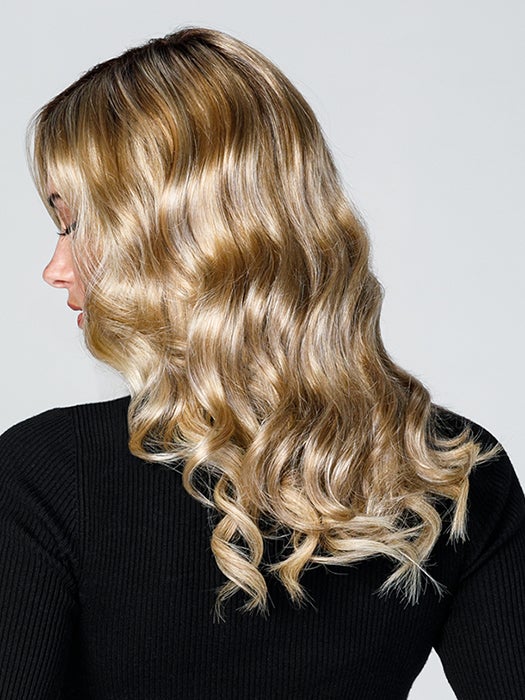 Top Coverage Wavy 18" | Lace Front Synthetic Hair Topper (Mono Top) - Image 3
