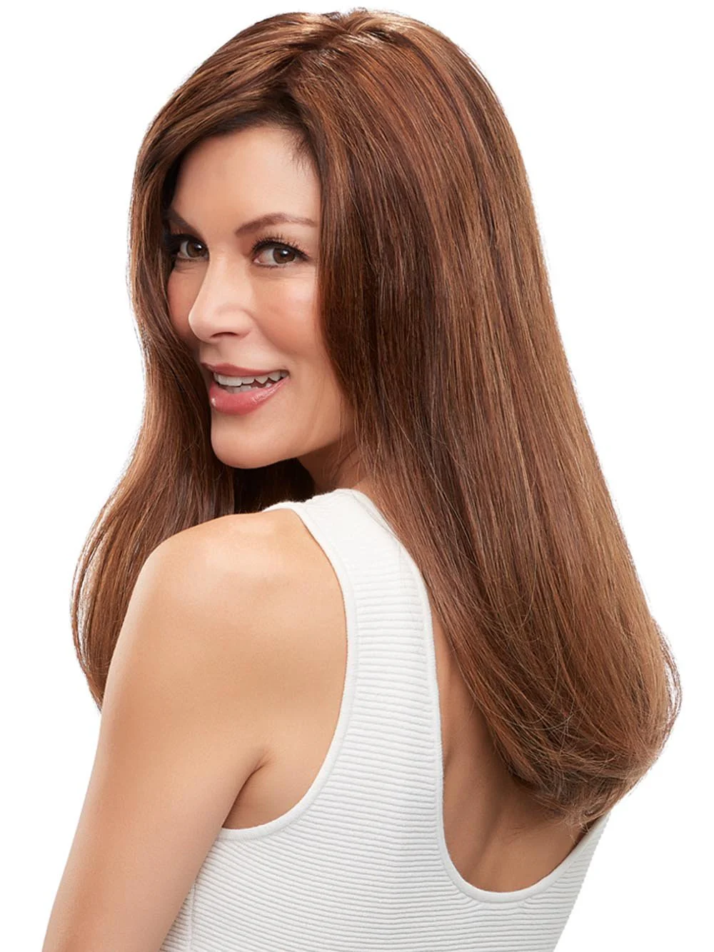 Top Form French 18" | Remy Human Hair Topper (Mono Top) - Image 4
