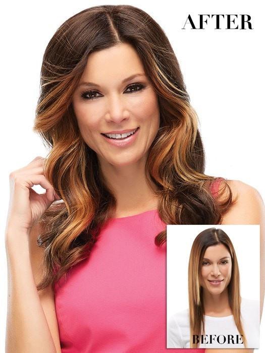 Top Level | Synthetic Lace Front Hair Topper (Mono Top) - Image 8