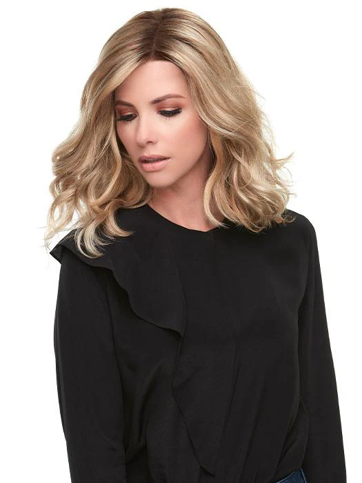 Top Smart Wavy 12" | Synthetic Lace Front Hair Topper - Image 2