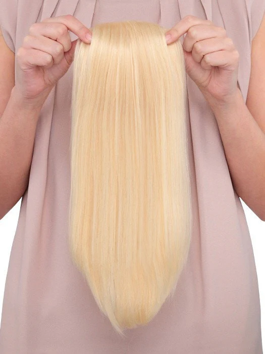 Toppiece 3002 | Human Hair Hair Topper (Mono Base) | UNAVAILABLE - Image 2