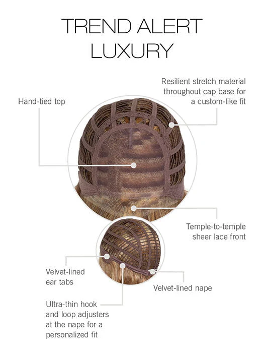 Trend Alert Luxury | Synthetic Lace Front Wig (Hand Tied Top) - Image 12
