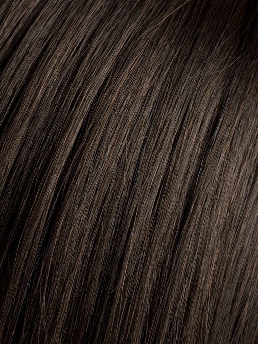 True | Human Hair/ Synthetic Blend Clip In Bangs (Mono Base) | DISCONTINUED - Image 13
