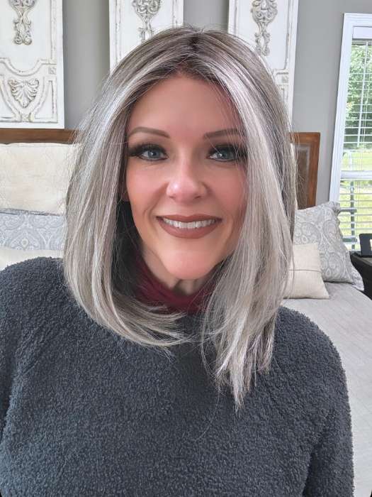 Undercut Bob | Synthetic Lace Front Wig (Mono Top) - Image 12