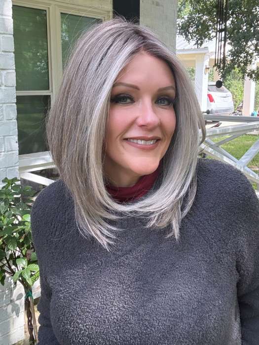 Undercut Bob | Synthetic Lace Front Wig (Mono Top) - Image 14