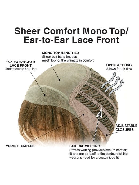 Undercut Bob | Synthetic Lace Front Wig (Mono Top) - Image 27