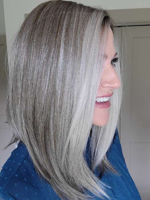 Undercut Bob | Synthetic Lace Front Wig (Mono Top) - Image 6