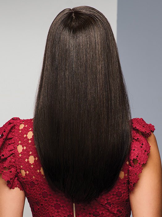Unmatched 18" | Synthetic Hair Hair Topper (Hand Tied) - Image 4