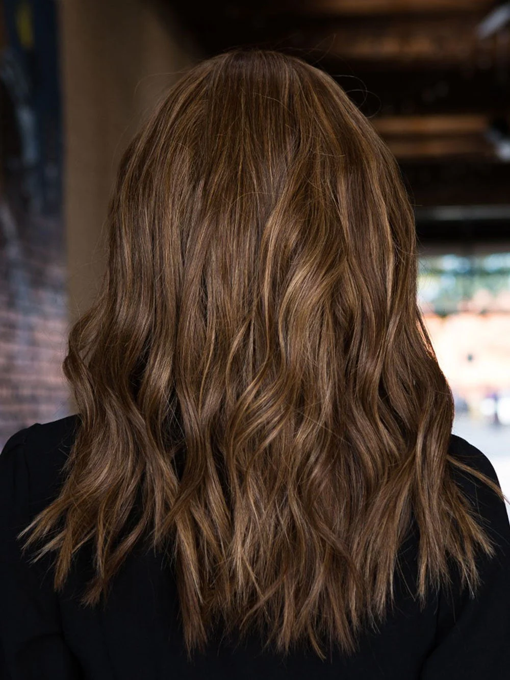 Veronica | Human Hair/ Synthetic Blend Wig (Mono Top) - Image 14