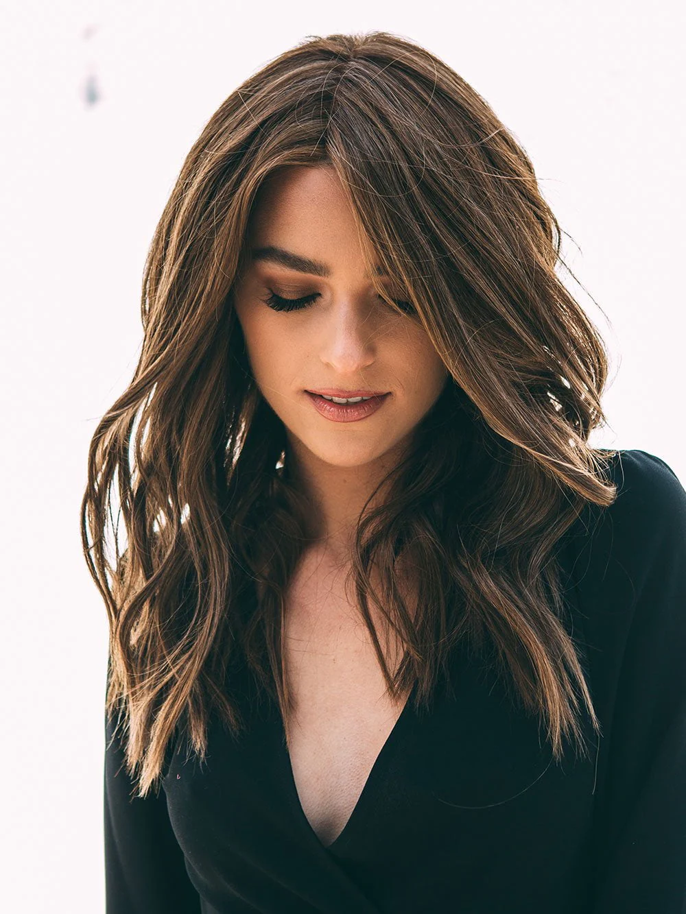 Veronica | Human Hair/ Synthetic Blend Wig (Mono Top) - Image 16