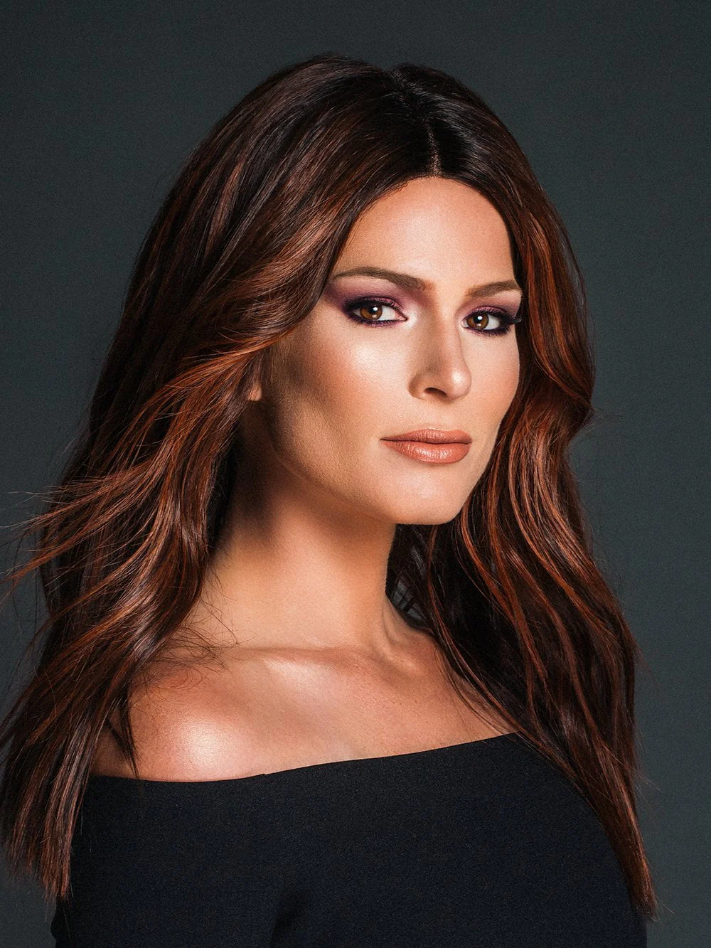 Veronica | Human Hair/ Synthetic Blend Wig (Mono Top) - Image 31