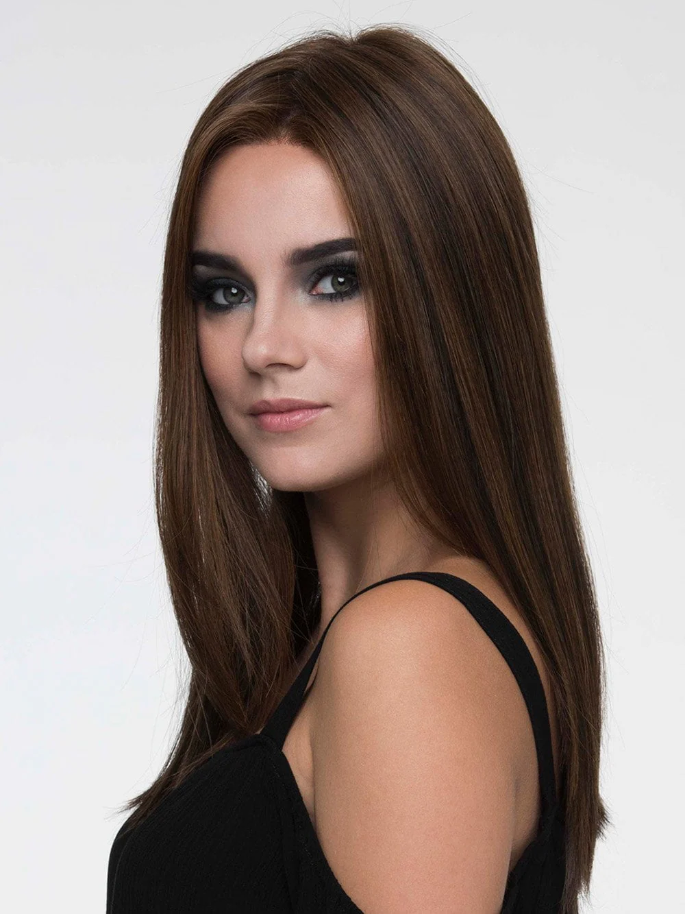Veronica | Human Hair/ Synthetic Blend Wig (Mono Top) - Image 35