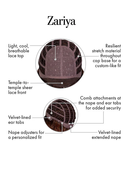 Zariya | Synthetic Lace Front Wig (Mono Part) - Image 7